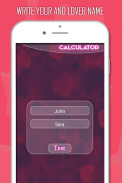 Girl Boy love test calculator screenshot 1