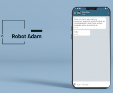 Talk to the talking robot Adam screenshot 1