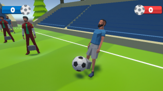 Soccer Mania - Old School Table Football Game screenshot 0