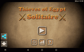 Thieves of Egypt Solitaire screenshot 3
