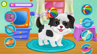 Puppy Party 🐶 Secret Pet Life Day Care Dog Games screenshot 3