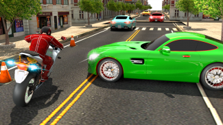 Real Highway Traffic Bike Race screenshot 0