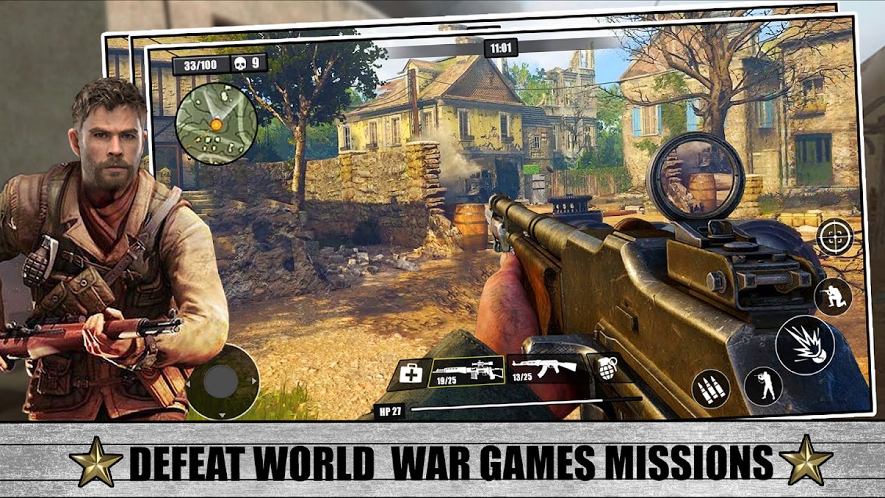 Baixar e jogar World War 2 Battle Combat: Jogo de Tiro Guerra FPS