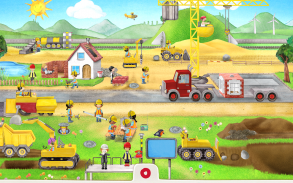 Tiny Builders: Crane, Digger, Bulldozer for Kids screenshot 0