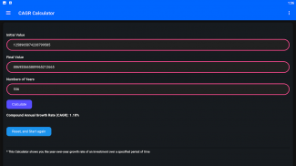 CAGR Calculator screenshot 5