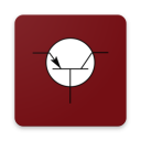 Bipolar transistor, reference. Icon