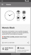 Monoic Black Minimal Icon Pack screenshot 3