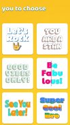 Animated Text Sticker Maker screenshot 2