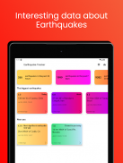 Tremblement de terre - carte et alerte screenshot 7