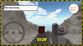 रियल ट्रक पहाड़ी चढ़ाई रेसिंग screenshot 3