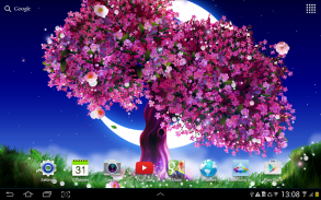 Цветущая Вишня Живые Обои screenshot 1