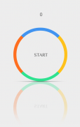 Crazy Wheel Simple – Match Color Spinning Circle screenshot 2