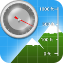 Altimeter- (Measure Elevation) Icon