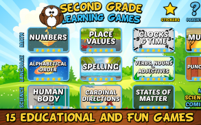 Second Grade Learning Games Free screenshot 0
