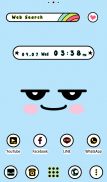 Cute Expressions Theme +HOME screenshot 0