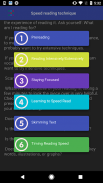 Speed Reading Technique screenshot 6