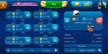 Dominoes LiveGames online screenshot 3