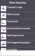 Exercícios da ioga screenshot 11