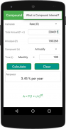 Compound Interest Calculator screenshot 1
