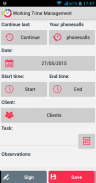 Working Time Management screenshot 5