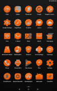 Bright Orange Icon Pack ✨Free✨ screenshot 1