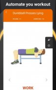 Home workouts with dumbbells screenshot 9