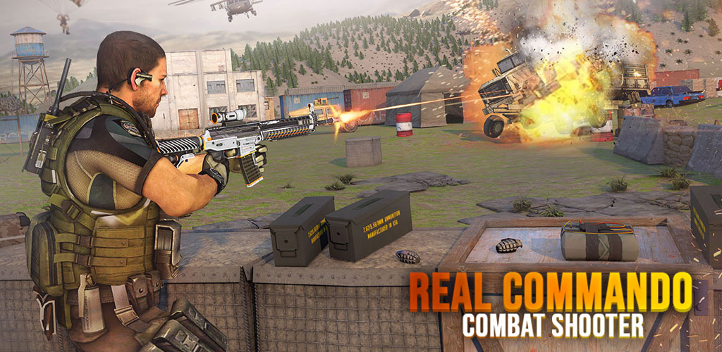 Commando War Army Game Offline android iOS apk download for free