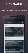 Cerca la partita - FINDMATCH screenshot 1