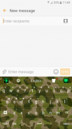 Hijau Keyboard Militer screenshot 0