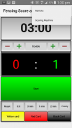 Fencing score and time screenshot 2