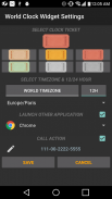 World Clock Widget screenshot 2