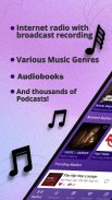 Radio ON - radio & audiobooks screenshot 1