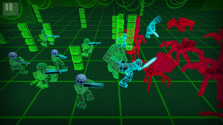 Stickman Neon Spiders Battle screenshot 3