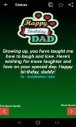 Happy Birthday Dad Wishes, Father Greeting Cards screenshot 0