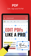 Leitor e editor de documentos screenshot 15