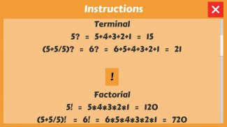 Five Fives - Cool math game puzzle challenge screenshot 2