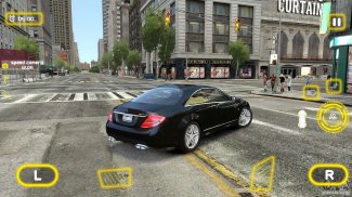 Extreme City Car Drive Simulator 2021: Benz C216 screenshot 3