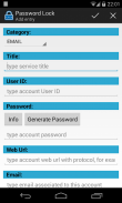 Password Manager gratuito screenshot 15