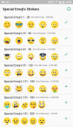 Special Emojis 200 Stickers for WhatsApp screenshot 4