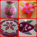 Handicrafts from straws