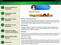 Healthy Digestion Foods Diet screenshot 0