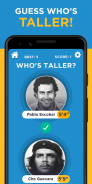 Taller or Smaller: Celebrity Height Trivia Quiz screenshot 2