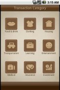 Money Notes Lite screenshot 2