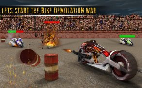 Demolition Derby Bike Racing & Crash Stunts War screenshot 6