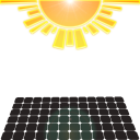 PV - Solar Power System Icon