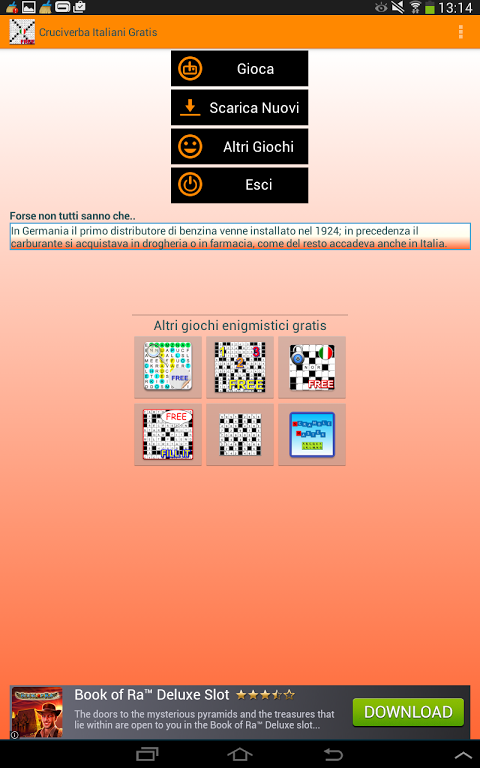 Cruciverba in Italiano gratis - Download APK per Android