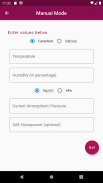 Streets DA - Density Altitude Calculator screenshot 1