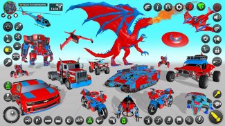 Dino Car Robot Transform Games screenshot 4