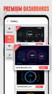 GPS Speedometer OBD2 Dashboard screenshot 2