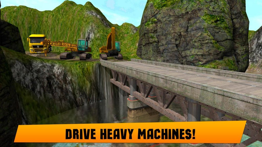 Bridge Builder: Crane Driver Screenshot